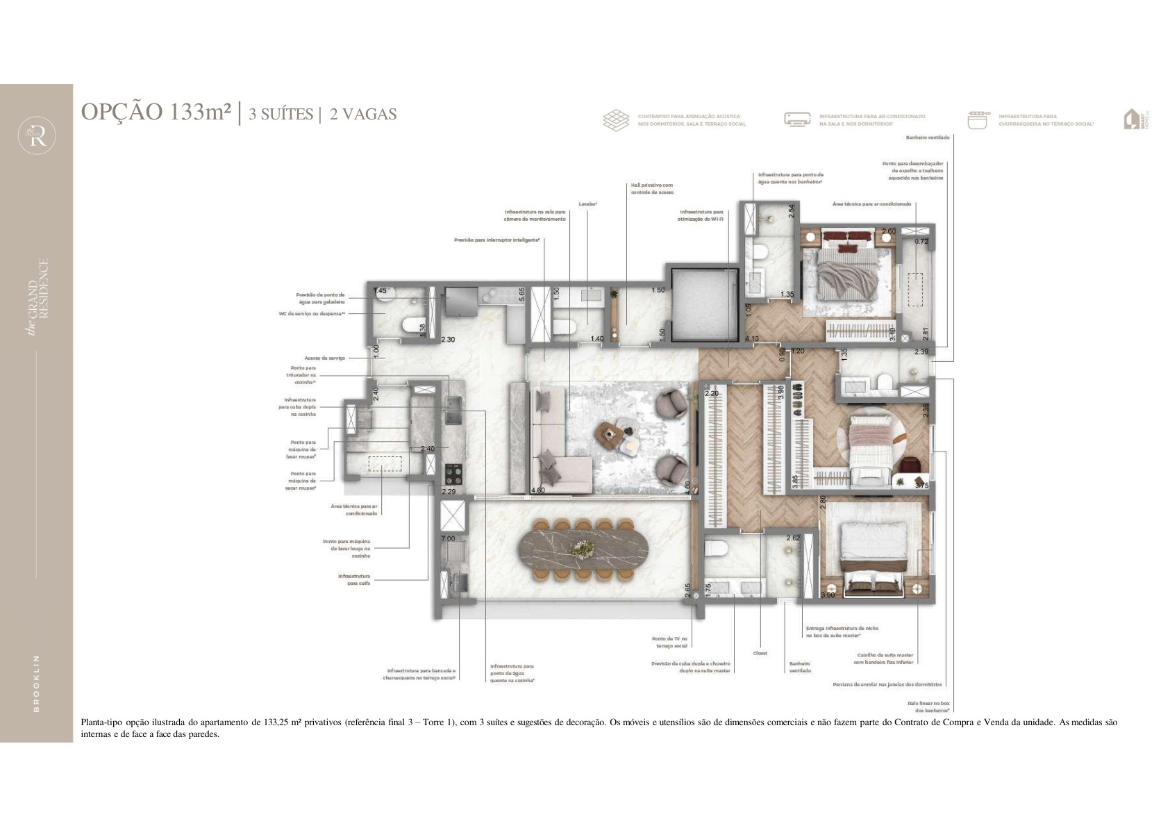 OpÃ§Ã£o 133mÂ²